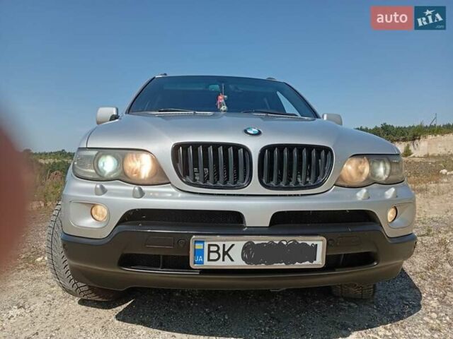 Серый БМВ Х5, объемом двигателя 3 л и пробегом 312 тыс. км за 10200 $, фото 1 на Automoto.ua