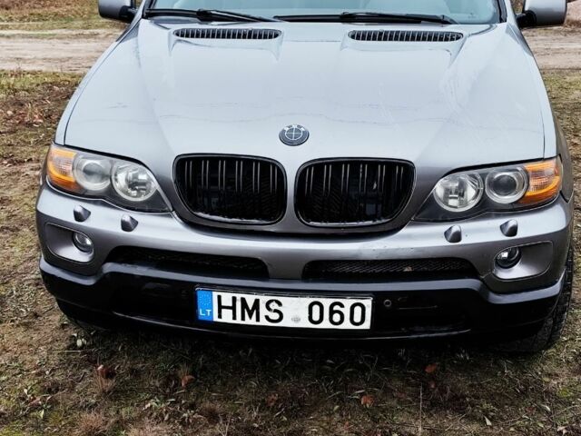 Сірий БМВ Х5, об'ємом двигуна 3 л та пробігом 345 тис. км за 5500 $, фото 1 на Automoto.ua