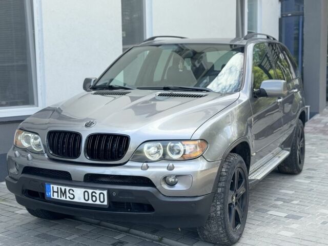 Серый БМВ Х5, объемом двигателя 3 л и пробегом 340 тыс. км за 6700 $, фото 1 на Automoto.ua
