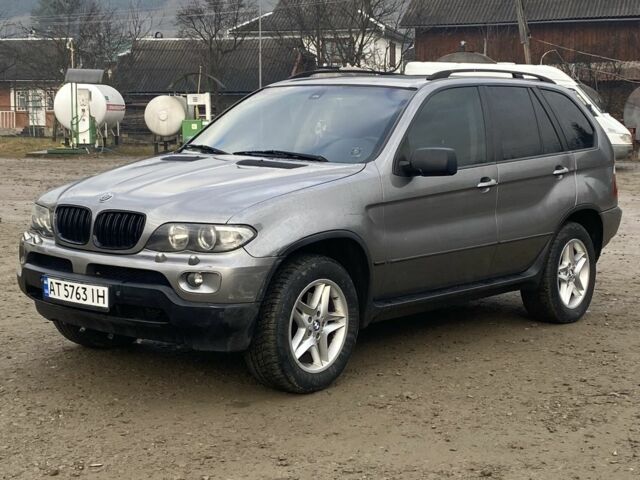 Сірий БМВ Х5, об'ємом двигуна 3 л та пробігом 380 тис. км за 4600 $, фото 1 на Automoto.ua