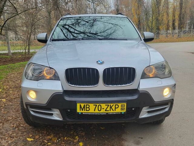 Серый БМВ Х5, объемом двигателя 3 л и пробегом 358 тыс. км за 6800 $, фото 1 на Automoto.ua