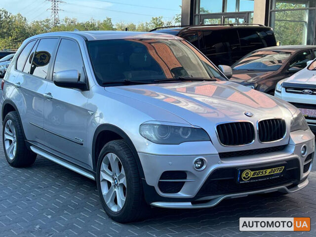 Серый БМВ Х5, объемом двигателя 3 л и пробегом 185 тыс. км за 12900 $, фото 1 на Automoto.ua