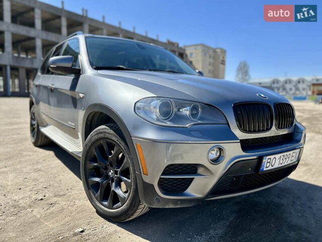 Серый БМВ Х5, объемом двигателя 3 л и пробегом 209 тыс. км за 14500 $, фото 1 на Automoto.ua