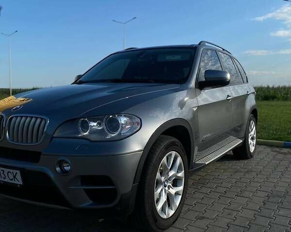 Серый БМВ Х5, объемом двигателя 3 л и пробегом 182 тыс. км за 19000 $, фото 1 на Automoto.ua