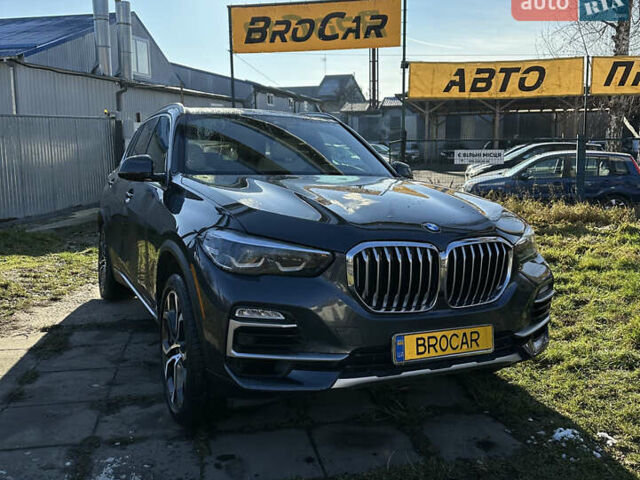 Серый БМВ Х5, объемом двигателя 3 л и пробегом 187 тыс. км за 38500 $, фото 1 на Automoto.ua