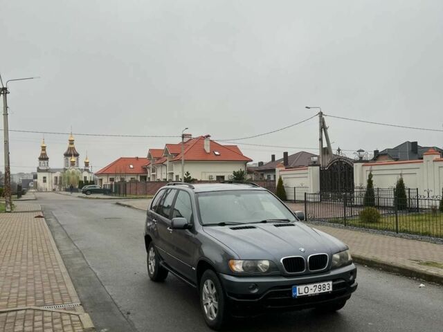 Синий БМВ Х5, объемом двигателя 0 л и пробегом 222 тыс. км за 3850 $, фото 1 на Automoto.ua