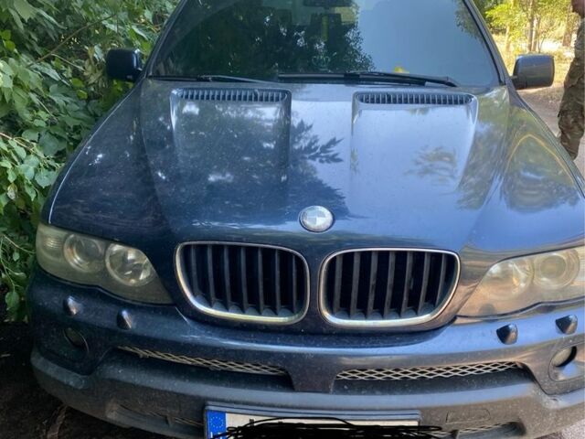 Синій БМВ Х5, об'ємом двигуна 3 л та пробігом 530 тис. км за 4600 $, фото 1 на Automoto.ua
