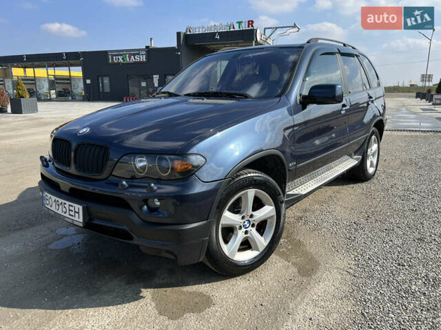 Синій БМВ Х5, об'ємом двигуна 3 л та пробігом 260 тис. км за 11500 $, фото 1 на Automoto.ua