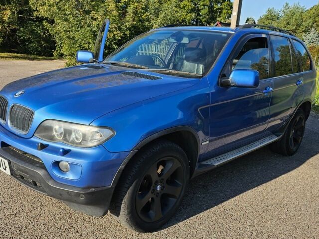 Синий БМВ Х5, объемом двигателя 0 л и пробегом 200 тыс. км за 4725 $, фото 1 на Automoto.ua