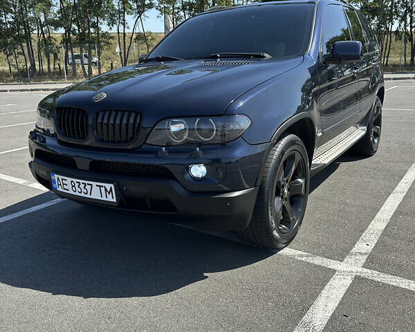 Синий БМВ Х5, объемом двигателя 3 л и пробегом 279 тыс. км за 11200 $, фото 1 на Automoto.ua