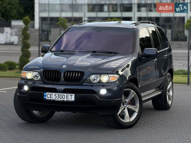 Синий БМВ Х5, объемом двигателя 3 л и пробегом 331 тыс. км за 12900 $, фото 1 на Automoto.ua