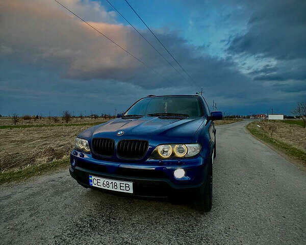 Синій БМВ Х5, об'ємом двигуна 3 л та пробігом 310 тис. км за 10750 $, фото 1 на Automoto.ua