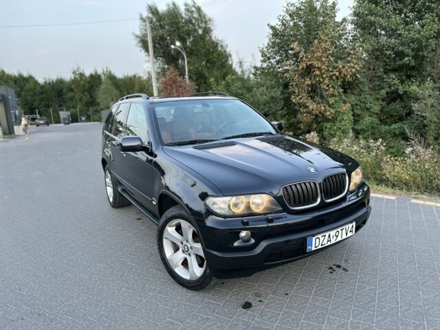 Синий БМВ Х5, объемом двигателя 3 л и пробегом 350 тыс. км за 7400 $, фото 1 на Automoto.ua