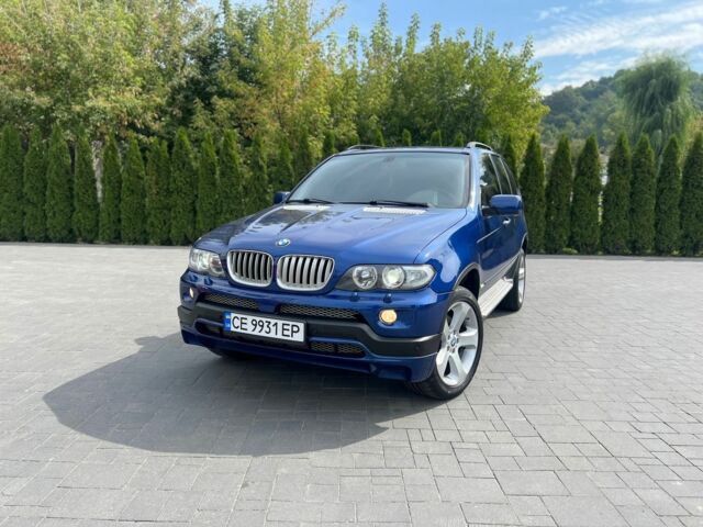 Синій БМВ Х5, об'ємом двигуна 3 л та пробігом 316 тис. км за 11500 $, фото 1 на Automoto.ua