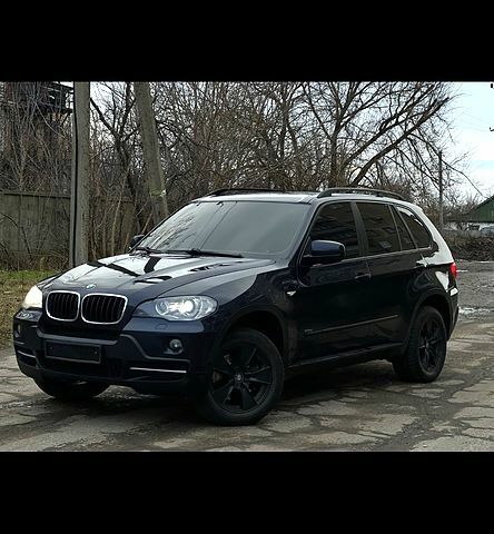 Синий БМВ Х5, объемом двигателя 3 л и пробегом 240 тыс. км за 13200 $, фото 1 на Automoto.ua