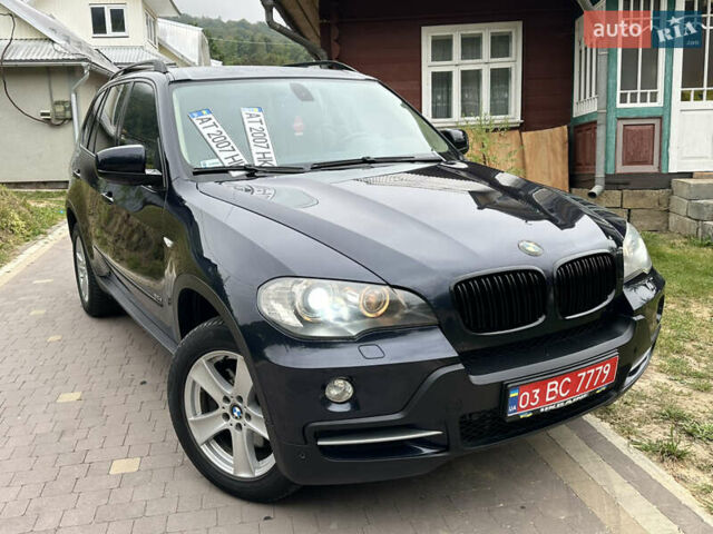 Синий БМВ Х5, объемом двигателя 3 л и пробегом 276 тыс. км за 13199 $, фото 1 на Automoto.ua
