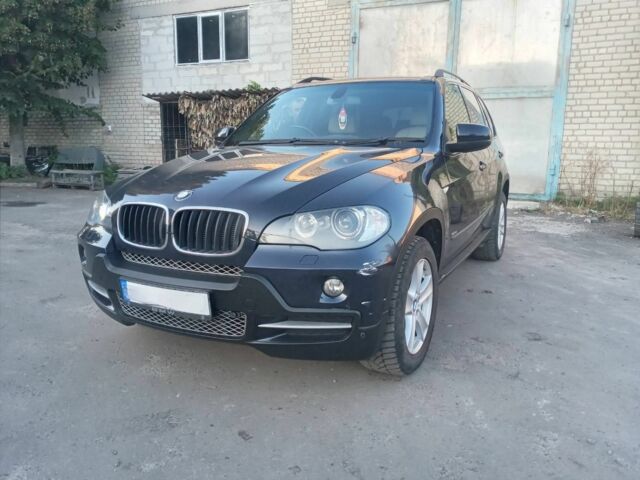 Синий БМВ Х5, объемом двигателя 3 л и пробегом 160 тыс. км за 6300 $, фото 1 на Automoto.ua