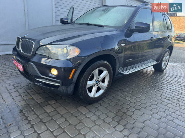 Синий БМВ Х5, объемом двигателя 3 л и пробегом 275 тыс. км за 7950 $, фото 1 на Automoto.ua