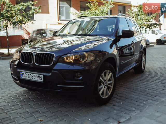 Синий БМВ Х5, объемом двигателя 3 л и пробегом 340 тыс. км за 10500 $, фото 1 на Automoto.ua