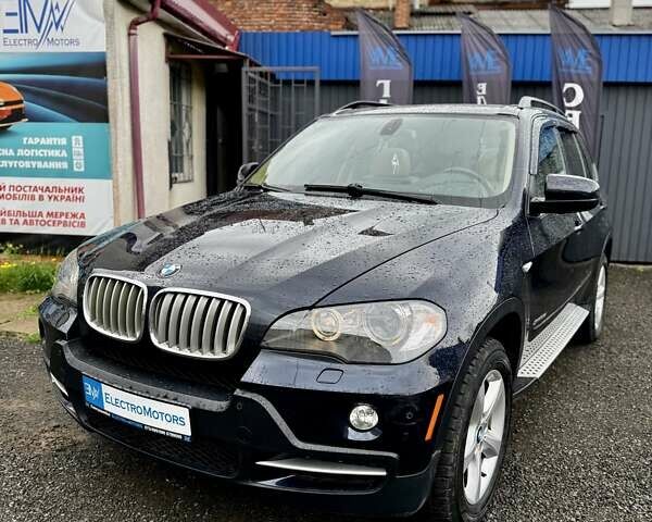 Синий БМВ Х5, объемом двигателя 3 л и пробегом 295 тыс. км за 15400 $, фото 1 на Automoto.ua