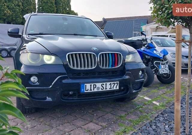 Синий БМВ Х5, объемом двигателя 3 л и пробегом 329 тыс. км за 12829 $, фото 1 на Automoto.ua