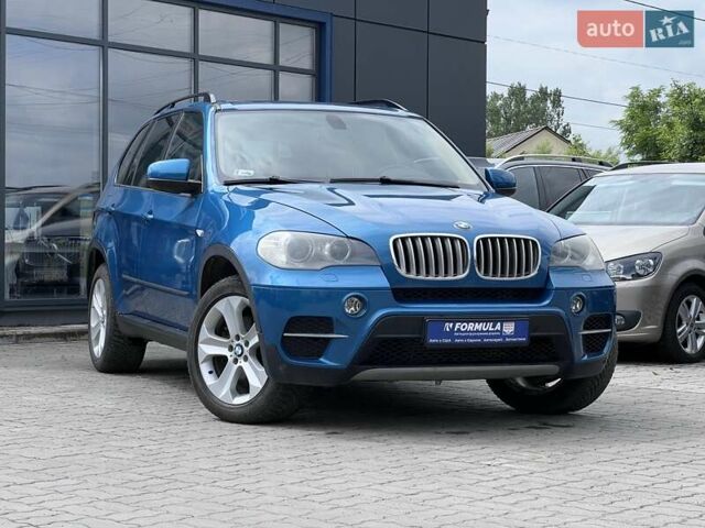 Синий БМВ Х5, объемом двигателя 3 л и пробегом 147 тыс. км за 15990 $, фото 1 на Automoto.ua