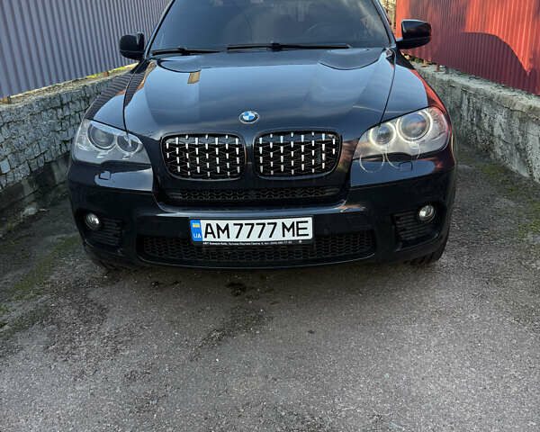 Синий БМВ Х5, объемом двигателя 3 л и пробегом 96 тыс. км за 21500 $, фото 1 на Automoto.ua