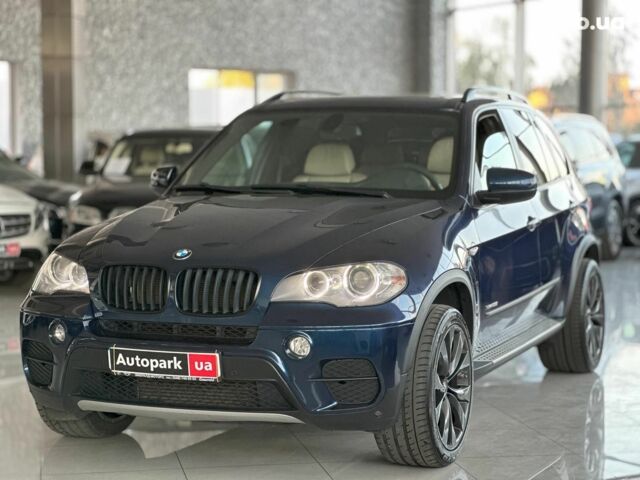 Синий БМВ Х5, объемом двигателя 3 л и пробегом 188 тыс. км за 17490 $, фото 1 на Automoto.ua