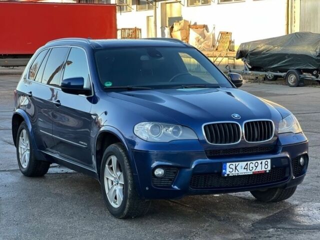 Синий БМВ Х5, объемом двигателя 3 л и пробегом 217 тыс. км за 4300 $, фото 1 на Automoto.ua