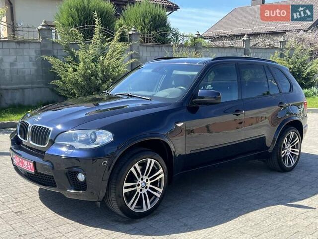 Синий БМВ Х5, объемом двигателя 3 л и пробегом 186 тыс. км за 24000 $, фото 1 на Automoto.ua