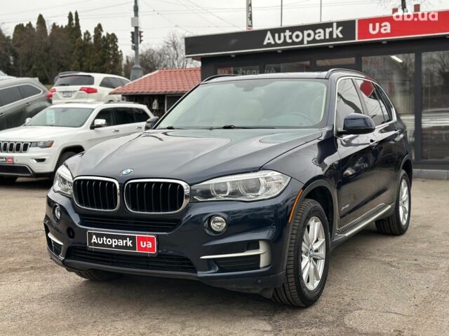 Синий БМВ Х5, объемом двигателя 3 л и пробегом 225 тыс. км за 23990 $, фото 1 на Automoto.ua