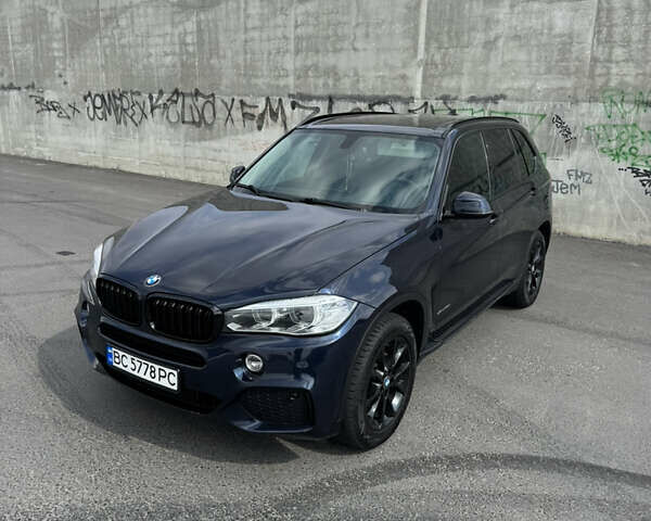 Синий БМВ Х5, объемом двигателя 2.98 л и пробегом 217 тыс. км за 19500 $, фото 1 на Automoto.ua
