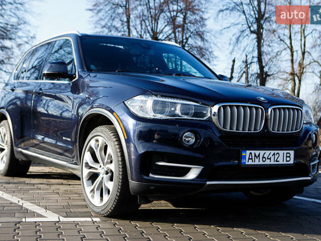 Синий БМВ Х5, объемом двигателя 2.98 л и пробегом 210 тыс. км за 22800 $, фото 1 на Automoto.ua