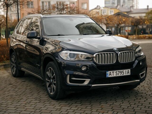 Синий БМВ Х5, объемом двигателя 3 л и пробегом 116 тыс. км за 34000 $, фото 1 на Automoto.ua