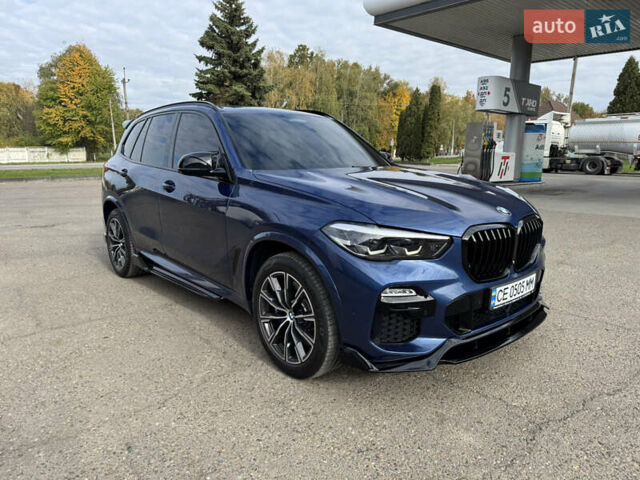 Синий БМВ Х5, объемом двигателя 3 л и пробегом 111 тыс. км за 60000 $, фото 1 на Automoto.ua