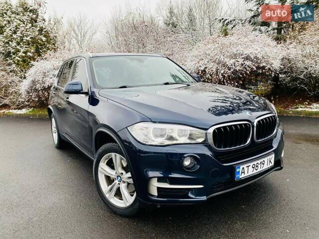 Синій БМВ Х5, об'ємом двигуна 2 л та пробігом 78 тис. км за 35950 $, фото 1 на Automoto.ua