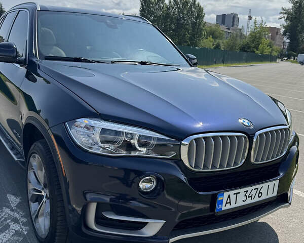 Синій БМВ Х5, об'ємом двигуна 2 л та пробігом 187 тис. км за 34000 $, фото 1 на Automoto.ua