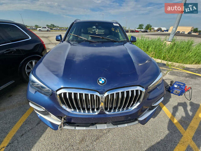 Синій БМВ Х5, об'ємом двигуна 3 л та пробігом 99 тис. км за 39900 $, фото 1 на Automoto.ua