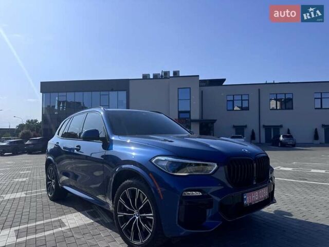 Синий БМВ Х5, объемом двигателя 3 л и пробегом 110 тыс. км за 50500 $, фото 1 на Automoto.ua