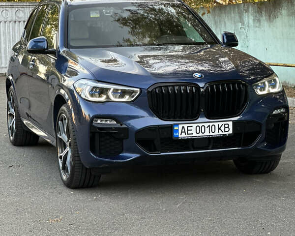 Синій БМВ Х5, об'ємом двигуна 2.99 л та пробігом 82 тис. км за 78500 $, фото 1 на Automoto.ua