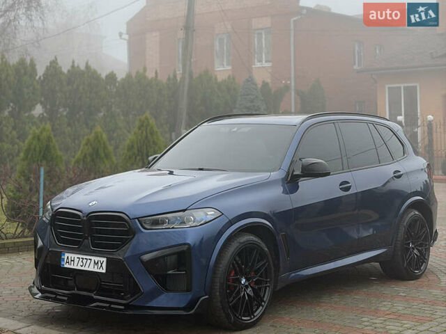 Синій БМВ Х5, об'ємом двигуна 3 л та пробігом 57 тис. км за 59999 $, фото 1 на Automoto.ua