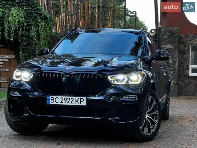 Синий БМВ Х5, объемом двигателя 4.4 л и пробегом 143 тыс. км за 44000 $, фото 1 на Automoto.ua