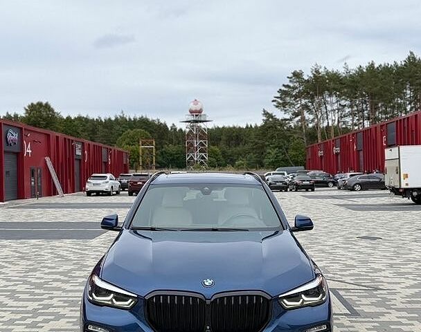 Синий БМВ Х5, объемом двигателя 3 л и пробегом 267 тыс. км за 36500 $, фото 1 на Automoto.ua