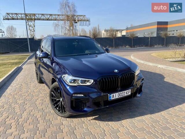 Синий БМВ Х5, объемом двигателя 4.39 л и пробегом 96 тыс. км за 59900 $, фото 1 на Automoto.ua