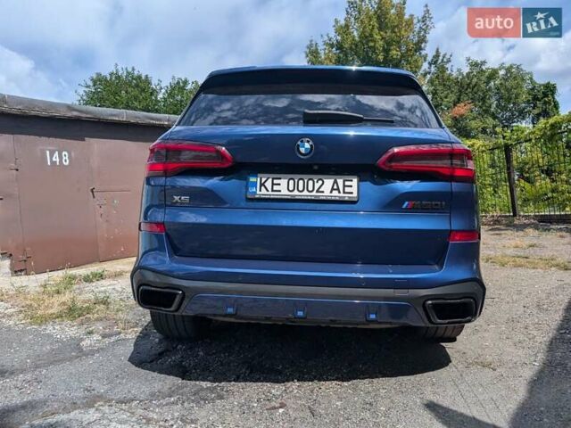 Синій БМВ Х5, об'ємом двигуна 4.39 л та пробігом 90 тис. км за 59000 $, фото 1 на Automoto.ua