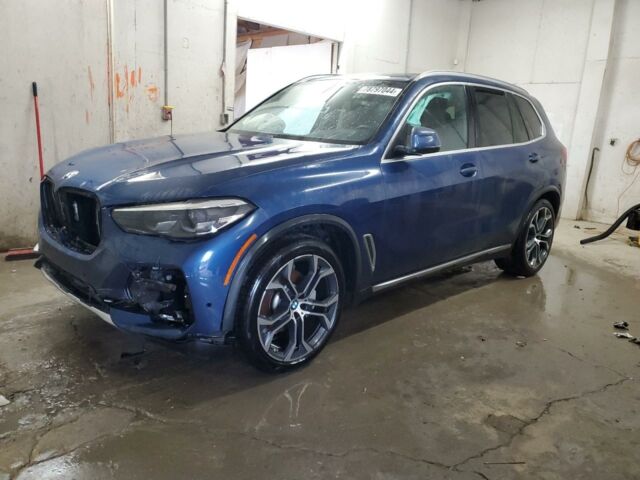 Синий БМВ Х5, объемом двигателя 3 л и пробегом 43 тыс. км за 32500 $, фото 1 на Automoto.ua