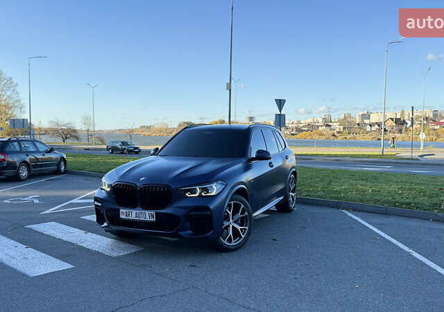 Синій БМВ Х5, об'ємом двигуна 4.39 л та пробігом 96 тис. км за 74999 $, фото 1 на Automoto.ua