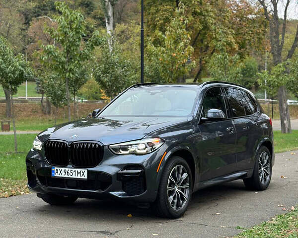 Синий БМВ Х5, объемом двигателя 3 л и пробегом 47 тыс. км за 66000 $, фото 1 на Automoto.ua