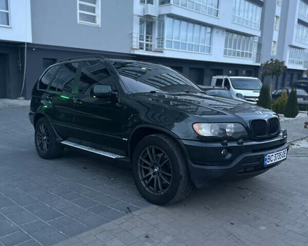 Зеленый БМВ Х5, объемом двигателя 4.4 л и пробегом 425 тыс. км за 8000 $, фото 1 на Automoto.ua