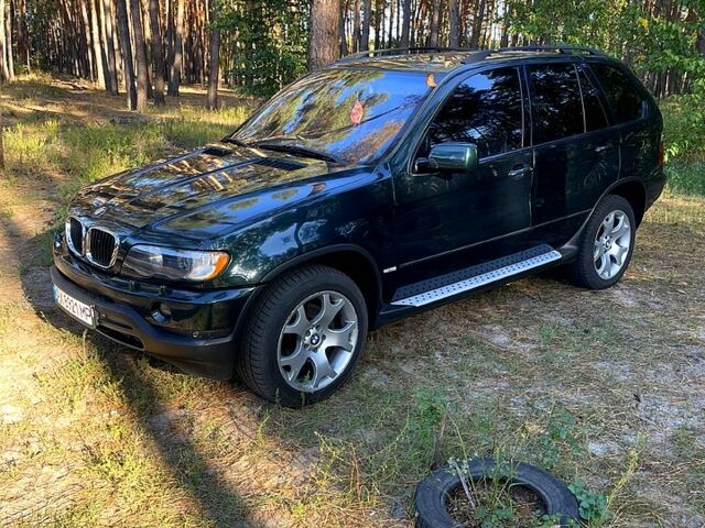 Зеленый БМВ Х5, объемом двигателя 2.9 л и пробегом 311 тыс. км за 10000 $, фото 1 на Automoto.ua